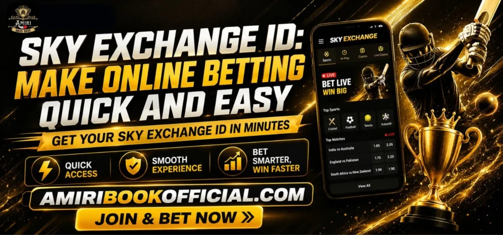 Enjoy smooth online betting through Sky Exchange ID without hassle every day