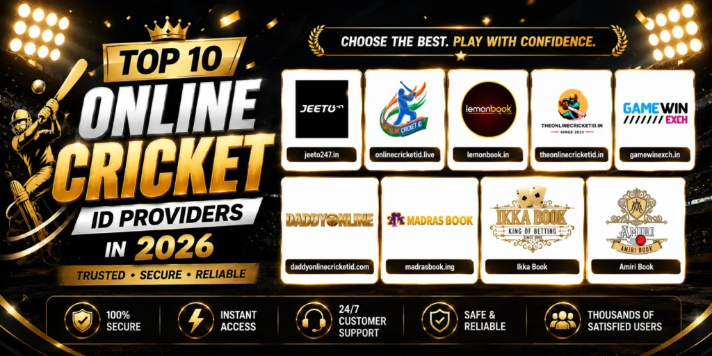 Top 10 Cricket ID & Betting ID Providers