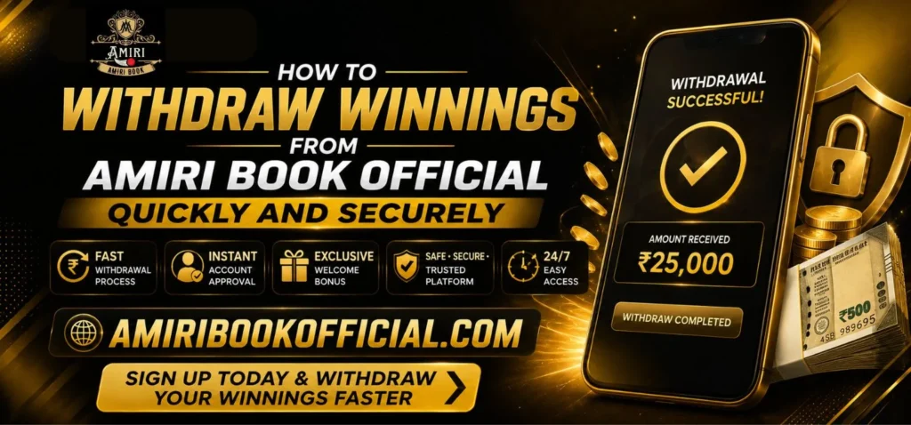 Fast and secure Amiri Book Official winnings withdrawal for trusted users online