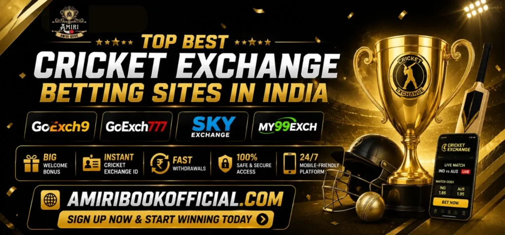 Top best cricket exchange betting sites in India with secure registration process.
