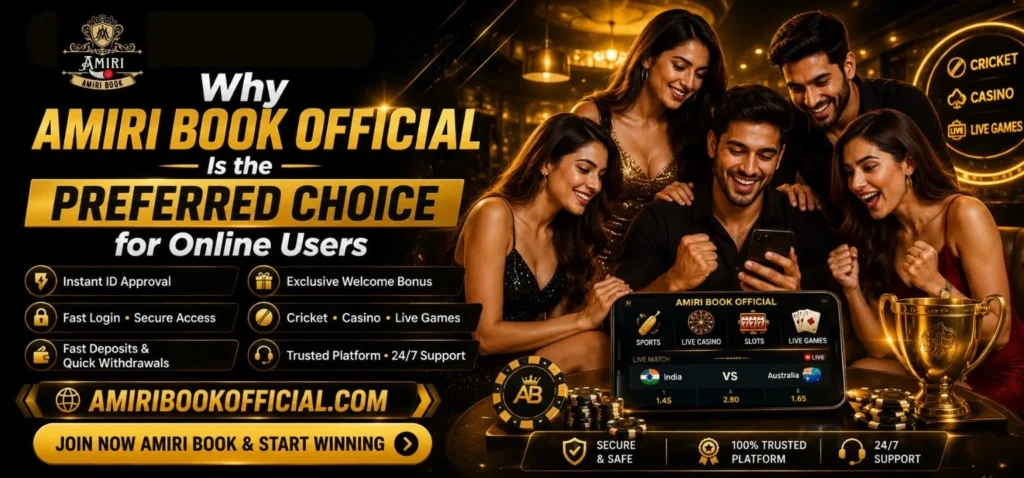 Why Amiri Book Official attracts online users seeking trusted betting platform access.